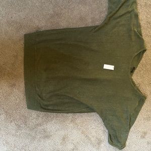 Vintage  Green shirt sleeved sweater never worn